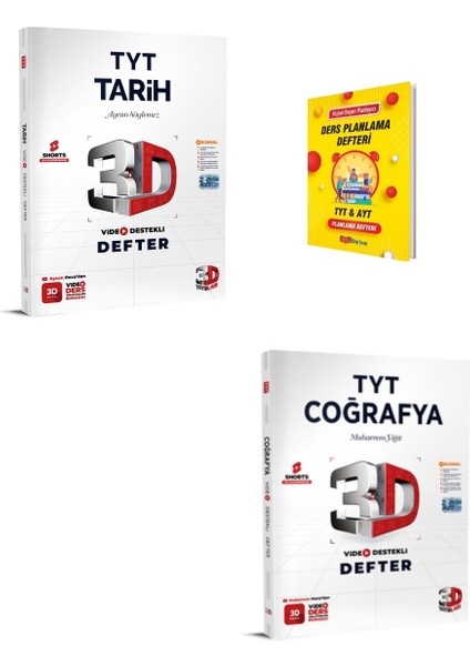 TYT Tarih ve Coğrafya Video Destekli Defter - Telefon Tutucu