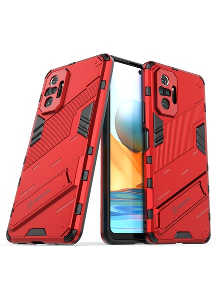 Xiaomi Redmi Note 10 Pro Kickstand'li Kılıf, 10FT Askeri Düşme Koruyucu Darbeye Dayanıklı Ince Sert Kılıf (Yurt Dışından) fiyatları