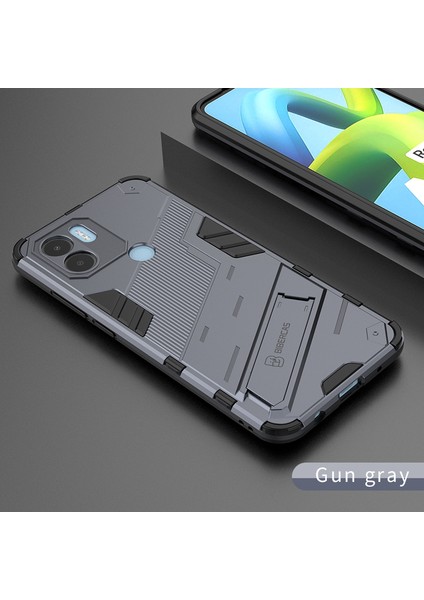 Xiaomi Redmi A1 Plus Kickstand'li Kılıf, 10FT Askeri Düşme Koruyucu Darbeye Dayanıklı Ince Sert Kılıf (Yurt Dışından) fiyatları