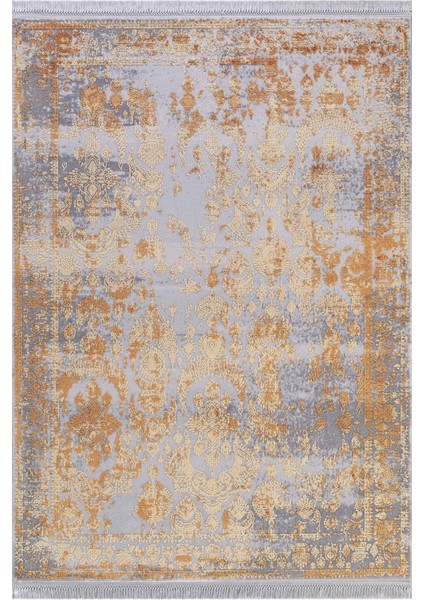 Inspiration 00650e Gri Terra Vintage Bambu Halı