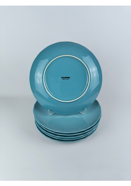 Diamond Serisi Bebe Mavisi 26 cm Servis Tabağı 6 Lı fiyatları