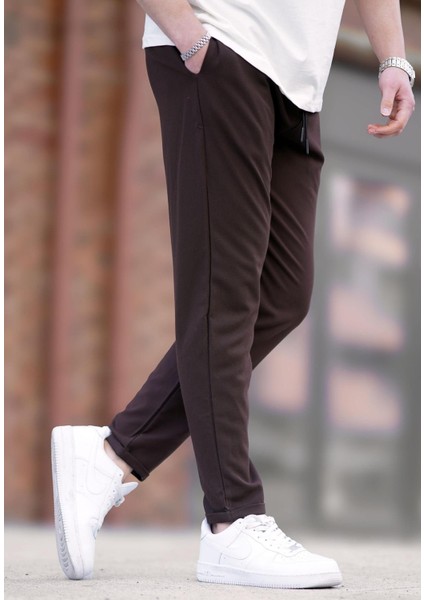 Kahverengi Jogger Pantolon 4242