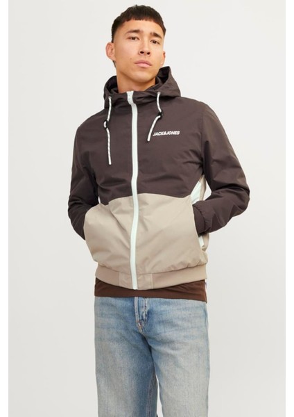 Jjerush Hood Bomber Noos Kahverengi