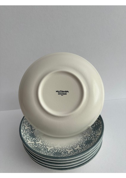 Desenli 21 cm Krem Yemek Tabağı 6 Lı fiyatları