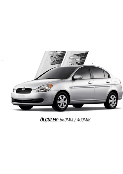 Hyundai Accent Era Muz Silecek Takımı 2006-2012 550X400 (Cam Sabunu Hediyeli)