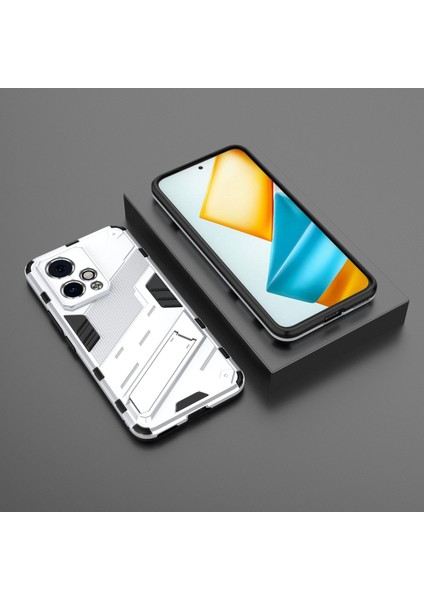 Oppo Find X7 Kickstand'li Kılıf, 10FT Askeri Düşme Koruyucu Darbeye Dayanıklı Ince Sert Kılıf With KICKSTAND,10FT Military Drop Protective Shockproof Slim Hard Case (Yurt Dışından)