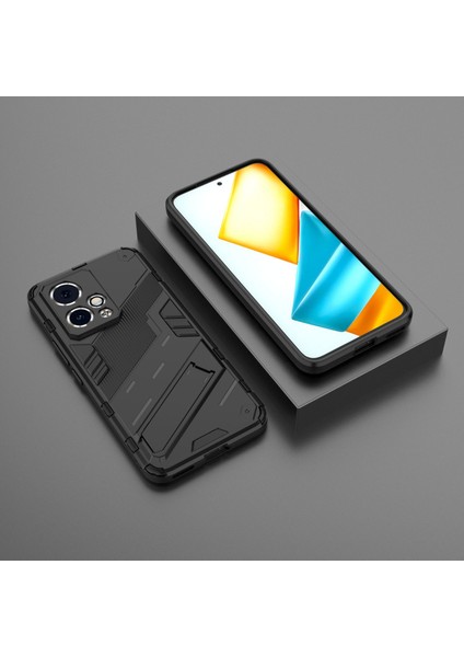 Oppo Find X7 Kickstand'li Kılıf, 10FT Askeri Düşme Koruyucu Darbeye Dayanıklı Ince Sert Kılıf With KICKSTAND,10FT Military Drop Protective Shockproof Slim Hard Case (Yurt Dışından)