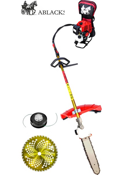 Sırt Tırpan + Ağaç Silkeleme + Dal Budama + Paletli Çapa Aparatı modelleri