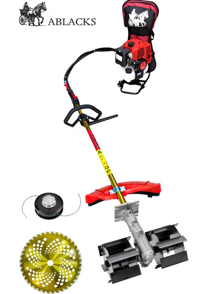 Sırt Tırpan + Ağaç Silkeleme + Dal Budama + Paletli Çapa Aparatı fırsatları