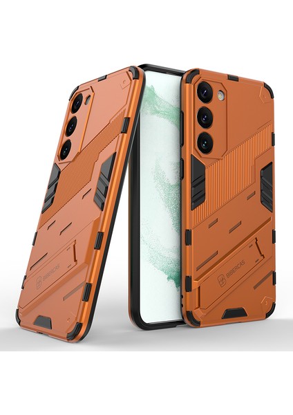 Samsung Galaxy S23 Plus Kickstand'li Kılıf, 10FT Askeri Düşme Koruyucu Darbeye Dayanıklı Ince Sert Kılıf (Yurt Dışından)