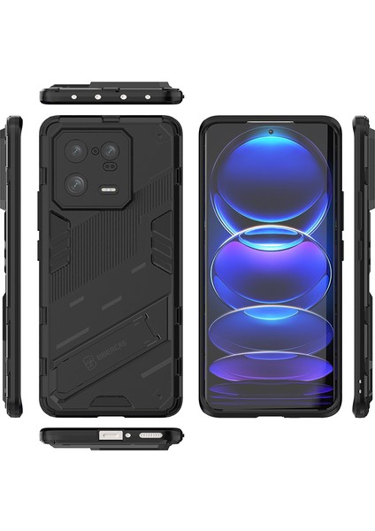 Xiaomi Mi 13 Pro Kickstand'li Kılıf, 10FT Askeri Düşme Koruyucu Darbeye Dayanıklı Ince Sert Kılıf (Yurt Dışından) fiyatları
