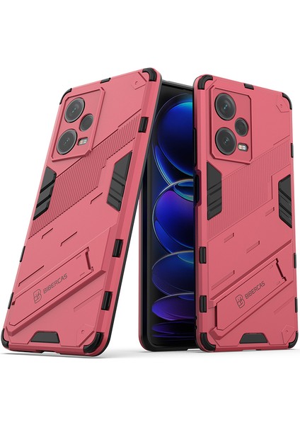 Xiaomi Redmi Note 12 Pro Plus 5g Kickstand'li Kılıf, 10FT Askeri Düşme Koruyucu Darbeye Dayanıklı Ince Sert Kılıf (Yurt Dışından)