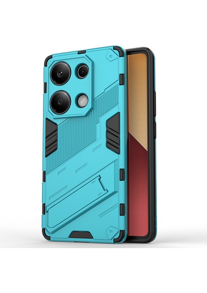 Xiaomi Redmi Note 13 Pro 5g Kickstand'li Kılıf, 10FT Askeri Düşme Koruyucu Darbeye Dayanıklı Ince Sert Kılıf With KICKSTAND,10FT Military Drop Protective Shockproof Slim Hard Case (Yurt Dışından)