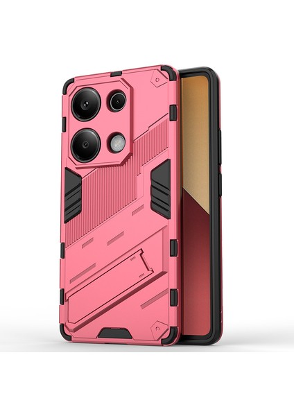 Xiaomi Redmi Note 13 Pro 5g Kickstand'li Kılıf, 10FT Askeri Düşme Koruyucu Darbeye Dayanıklı Ince Sert Kılıf With KICKSTAND,10FT Military Drop Protective Shockproof Slim Hard Case (Yurt Dışından)