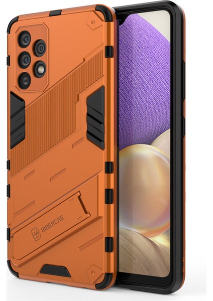 Samsung Galaxy A32 4g Kickstand'li Kılıf, 10FT Askeri Düşme Koruyucu Darbeye Dayanıklı Ince Sert Kılıf (Yurt Dışından)
