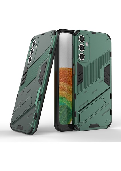 Samsung Galaxy A24 Kickstand'li Kılıf, 10FT Askeri Düşme Koruyucu Darbeye Dayanıklı Ince Sert Kılıf (Yurt Dışından)