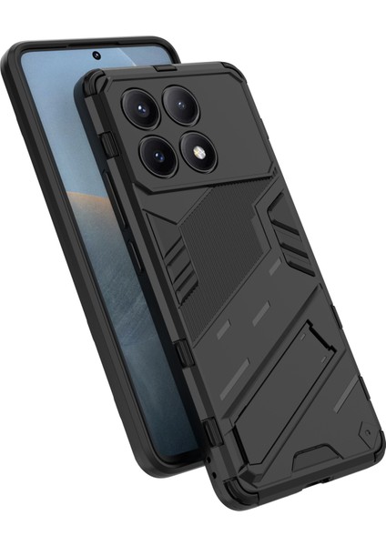 Xiaomi Poco X6 Pro Kickstand'li Kılıf, 10FT Askeri Düşme Koruyucu Darbeye Dayanıklı Ince Sert Kılıf With KICKSTAND,10FT Military Drop Protective Shockproof Slim Hard Case (Yurt Dışından) fiyatları