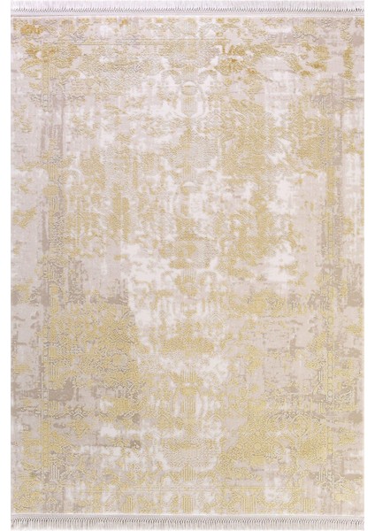 Inspiration 00651d Bej Gold Vintage Bambu Halı