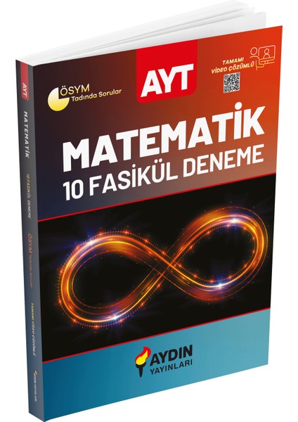 Aydın Yayınları AYT Matematik 10 Fasikül Deneme