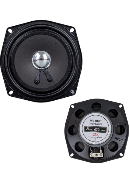 Magıcvoıce MV-HS01 5 13 cm 4 Ohm Max 100 Watt Oto Hoparlör