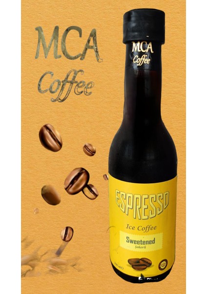 MCA Espresso Soğuk Kahve (Şekerli Klasik) 250 ml x 6 Adet