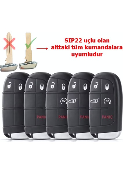 Fiat Egea Cross 500 Uyumlu Smart Kumanda Kabı Oto Anahtarlık 5 Tuşlu indirimleri