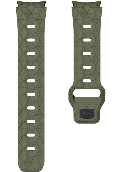 Galaxy Waych 5 44MM KRD-116 20MM Futbol Desenli Spor Tasarımlı Silikon Kordon-Siyah fiyatları