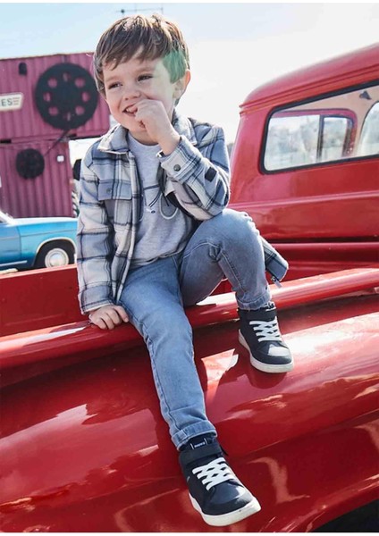 Kışlık Erkek Çocuk Denim Skınny Pantolon