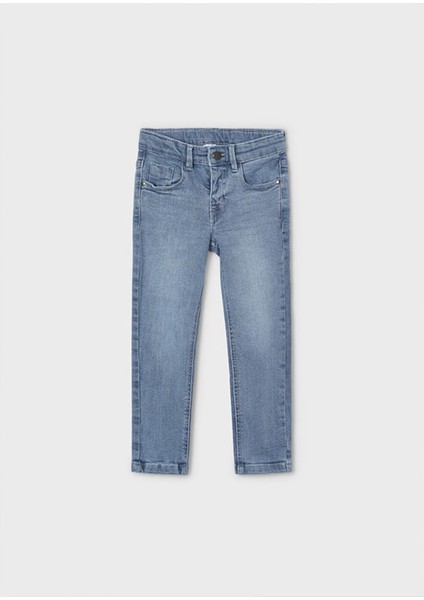 Kışlık Erkek Çocuk Denim Skınny Pantolon modelleri