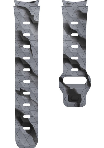 Galaxy Watch 5 40MM KRD-116 20MM Futbol Desenli Spor Tasarımlı Silikon Kordon modelleri