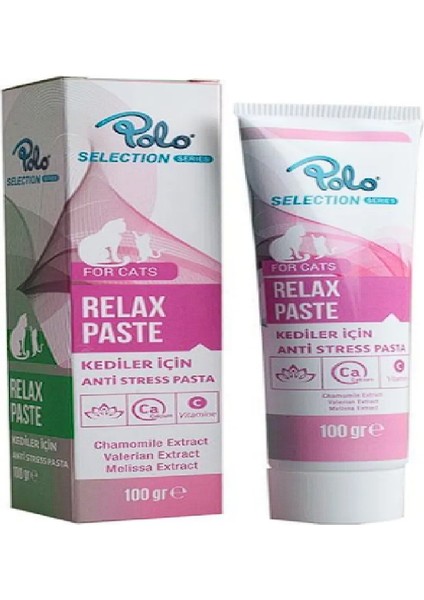 Cat Relax Paste Kedi Sakinleştirici Macun Antistress Rahatlatıcı Macunu Şekersiz 100 gr