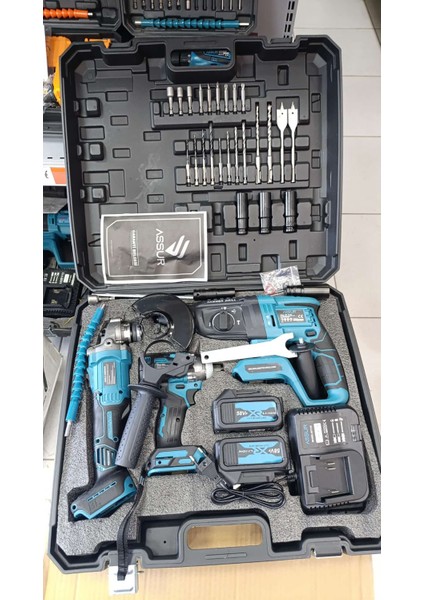 Boltoptan Asr-3lü Set (Taşlama -Hilti-Somon Sıkma)