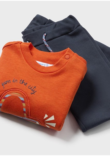 Bisiklet Yaka Erkek Çocuk Eşofman Takımı_Mnvs2821 fiyatları