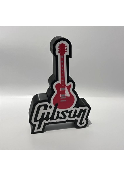 Gibson Elektro Gitar Led Masa Lambası