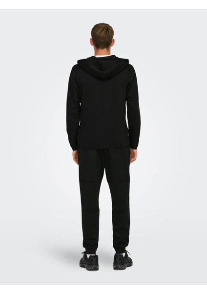 Erkek Sweatshirt Siyah 22029842 Onslıam Reg Hoodıe Tracksuıt fırsatları
