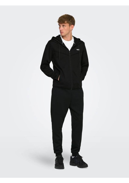 Erkek Sweatshirt Siyah 22029842 Onslıam Reg Hoodıe Tracksuıt indirimleri