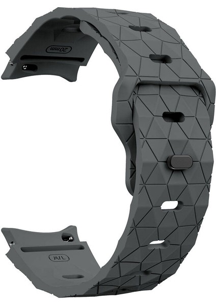 Galaxy Waych 5 44MM KRD-116 20MM Futbol Desenli Spor Tasarımlı Silikon Kordon fırsatları