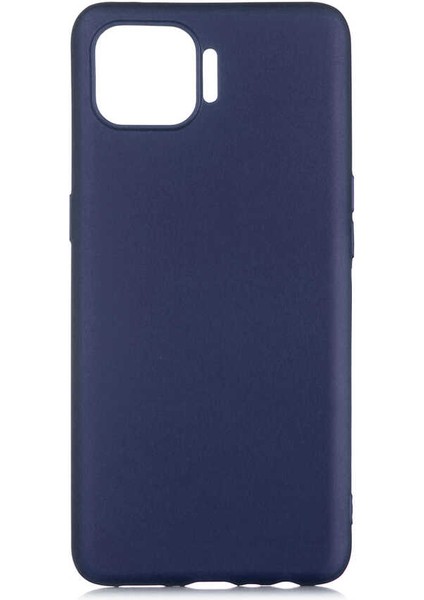 Oppo Reno 4 Lite Kılıf Premier Silikon Kapak-Lacivert