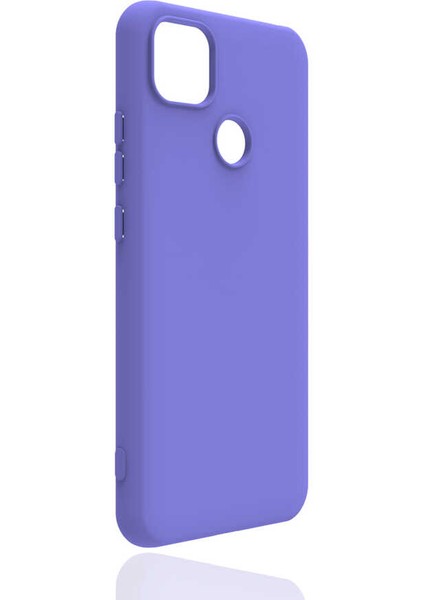 Xiaomi Redmi 9c Kılıf Biye Silikon-Lila