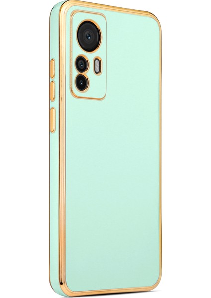 Xiaomi Mi 12T Pro Kılıf Bark Kapak-Açık Yeşil