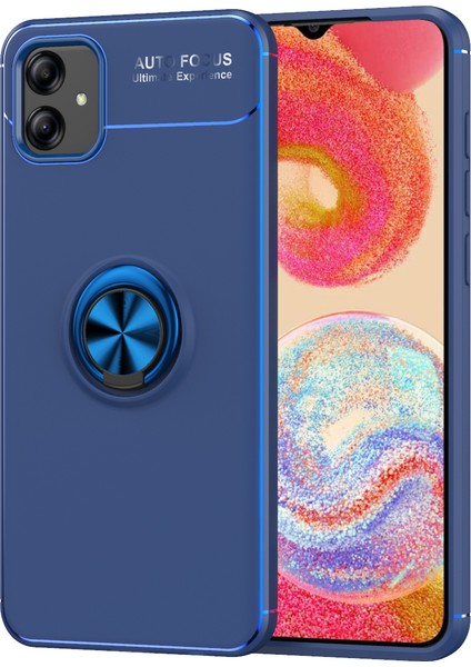 Galaxy A04E Kılıf Ravel Silikon Kapak-Mavi