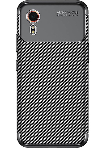 Galaxy Xcover7 Kılıf Negro Silikon Kapak-Siyah