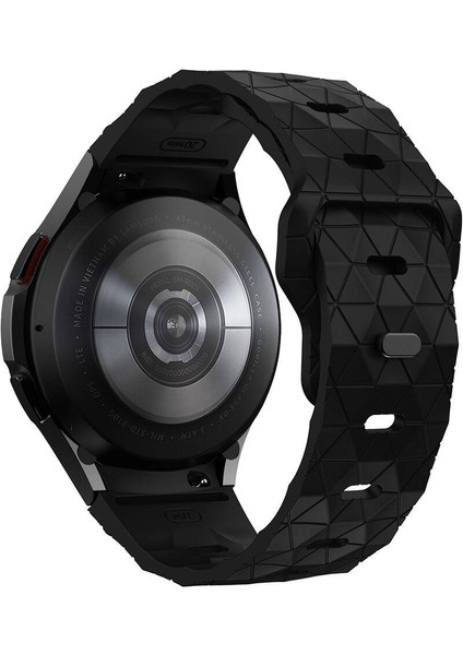 Galaxy Watch 5 Pro 45MM KRD-116 20MM Futbol Desenli Spor Tasarımlı Silikon Kordon modelleri