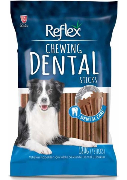 Dental Sticks Köpek Ağız Diş Bakım Plak Tartar Koku Ödül Mama Eğitim Maması Yavru Puppy Yetişkin Vitamin Mineral 7 Stick