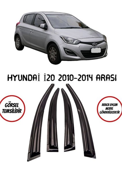 Hyundai I20 Uyumlu Cam Rüzgarlığı 2010-2014 Arası Mugen