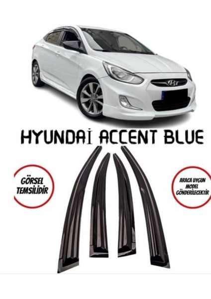 Hyundai Accent Blue Uyumlu Cam Rüzgarlığı 2011+ Sonrası Mugen