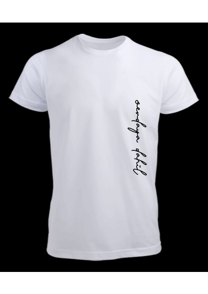 / Sevdaya Dahil Basic T- Shirt Erkek / Kadın