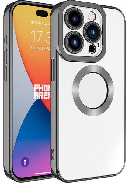 Apple iPhone 15 Pro Max Uyumlu Kılıf Clearcam Kamera Koruma Teknolojisi