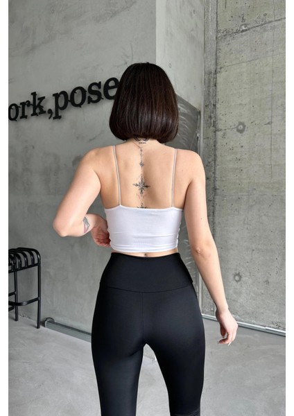 Kadın Spor ve Günlük Toparlayıcı Sıkılaştırıcı Parlak Tayt modelleri