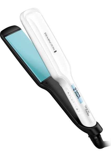 235 Derece S8550 Shine Therapy Geniş Plaka Saç Düzleştirici Seramik Plaka Beyaz Plaka 220 - 240 V Y